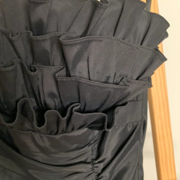 BLACK PARTY DRESS MINI NEW LAURA PETITE - Picture 5 of 9